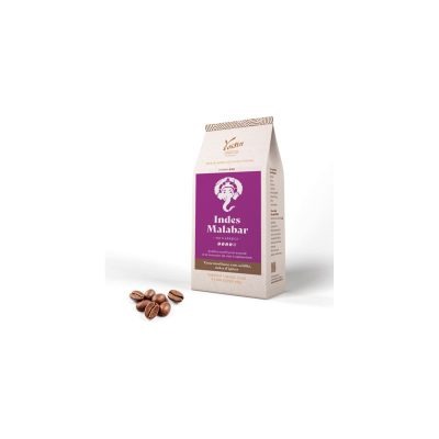 INDES MALABAR - GRAINS - 100% arabica - Sans acidité, notes d'épices Intensité 3 sur 5