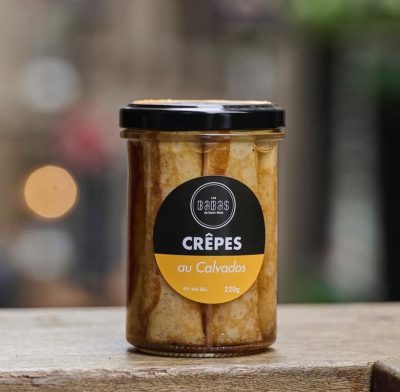 Crêpes au Calvados et Cannelle