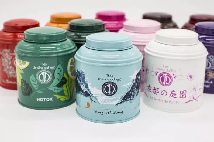Thé en boîte laquée Collector -> Sur demande suivant disponibilité